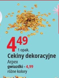 Cekiny dekoracyjne Arpex promocja