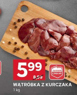 Wątróbka z kurczaka promocja w Stokrotka