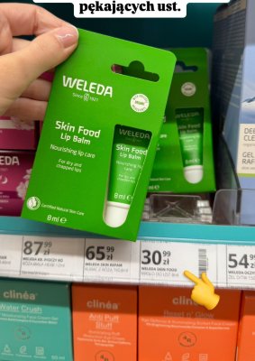 Pomadka do ust Weleda Skin Food Lip Balm promocja w Hebe