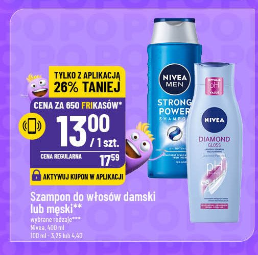 Szampon do włosów NIVEA MEN STRONG POWER promocja w POLOmarket