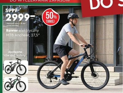 Rower elektryczny MTB , 27,5" promocja w Biedronka