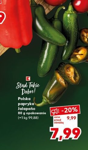 Papryka jalapeno polska K-classic stąd takie dobre! promocja