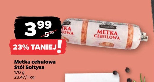 Metka cebulowa Stół sołtysa promocja