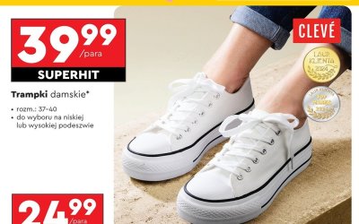 Trampki damskie 37-40 Cleve promocja