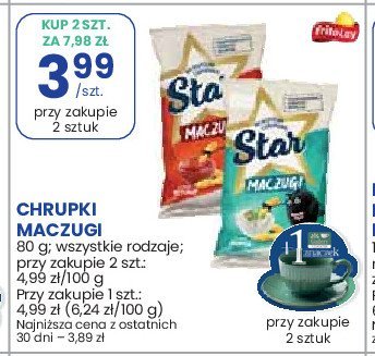 Chrupki maczugi ketchupowe Star foods promocja