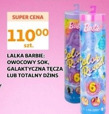 Lalka owocowy sok BARBIE COLOR REVEAL promocja