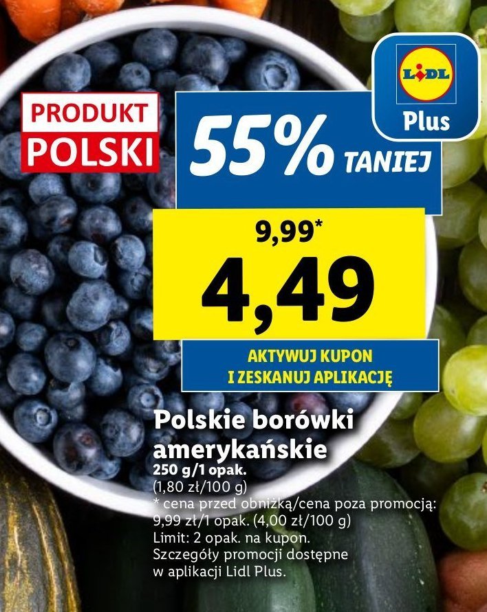 Borówka amerykańska polska promocja