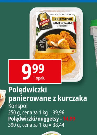 Podudzie panierowane z kurczaka Konspol promocja