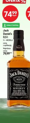 Whisky Jack Daniel's 0,5l promocja w Żabka
