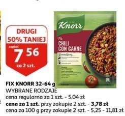 Chili con carne Knorr fix promocja