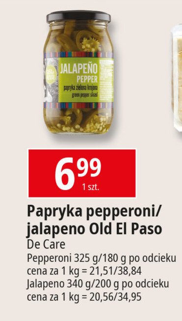 Papryka pepperoni zielona Casa de mexico promocja