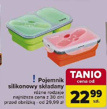 Pojemnik silikonowy składany promocja