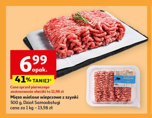 Mięso mielone wieprzowe Auchan promocja