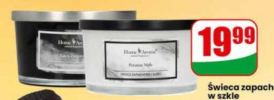 Świeca zapachowa w szkle promocja w Dino