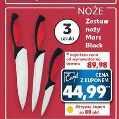 Zestaw no偶y mars black promocja