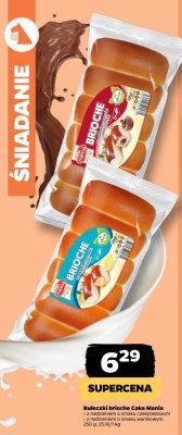 Bułeczki brioche z nadzieniem o smaku czekoladowym promocja w Netto