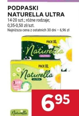 Podpaski Naturella Ultra promocja w Stokrotka