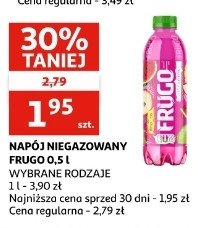 Napój różowy Frugo promocja