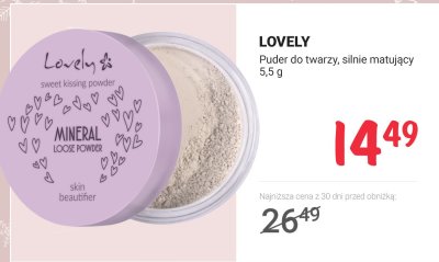 Puder do twarzy, silnie matujący  promocja w Rossmann