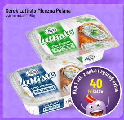 Serek Lattisto Mleczna Polana promocja w POLOmarket