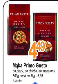 Mąka do pizzy chrupiącej Primo gusto promocja