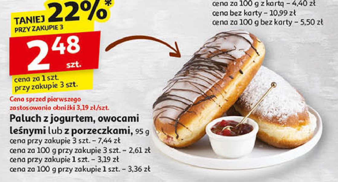 Paluch z porzeczkami promocja w Auchan