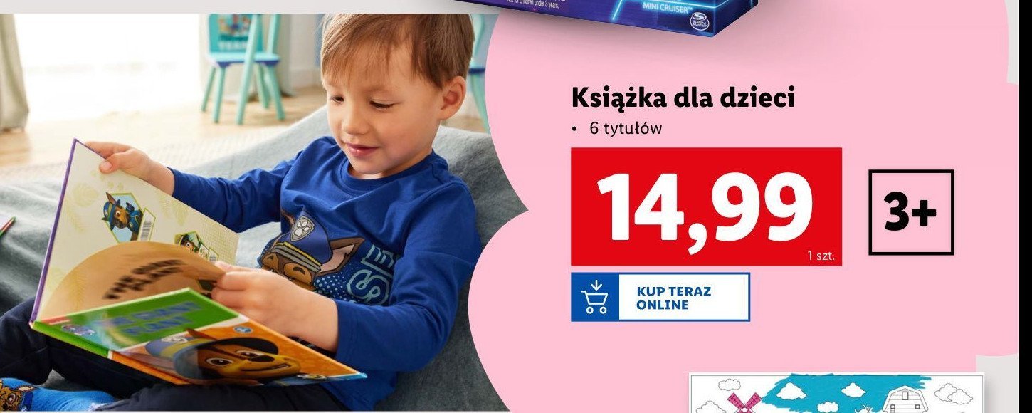 Książka dla dzieci promocja