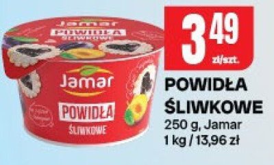 Powidła śliwkowe Jamar promocja w Chorten