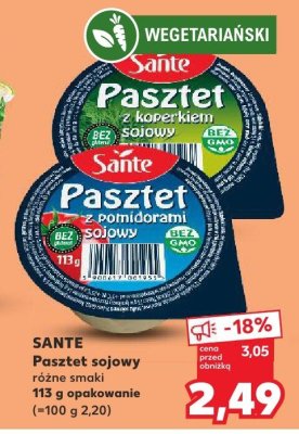 Pasztet sojowy promocja w Kaufland