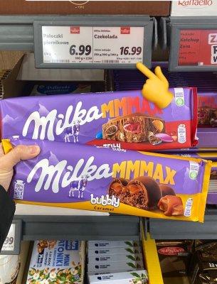 Czekolada MMMAX, różne rodzaje promocja w Lidl