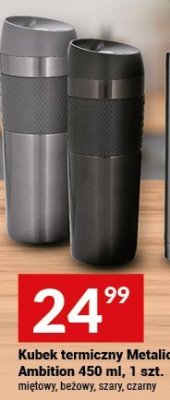 Kubek termiczny Metalic Ambition 450 ml promocja w Twój Market