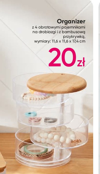 Organizer na drobiazgi promocja