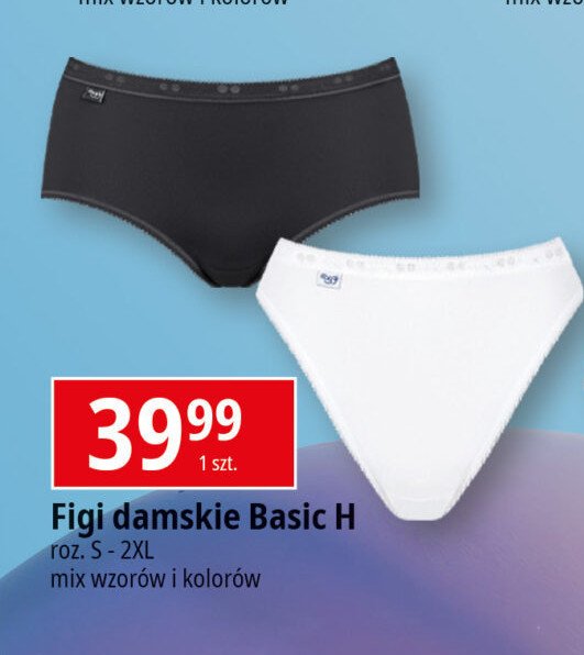 Figi damskie promocja w Leclerc