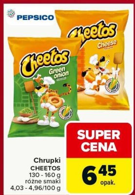 Chrupki CHEETOS różne smaki promocja w Carrefour Market