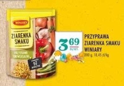 Przyprawa uniwersalna Winiary ziarenka smaku promocja