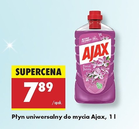 Płyn do mycia kwiaty bzu Ajax floral fiesta Ajax . promocja