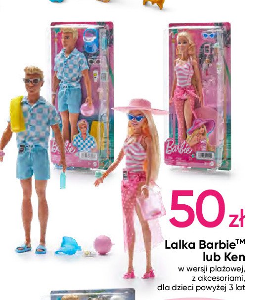 Lalka barbie pla偶owa ken promocja