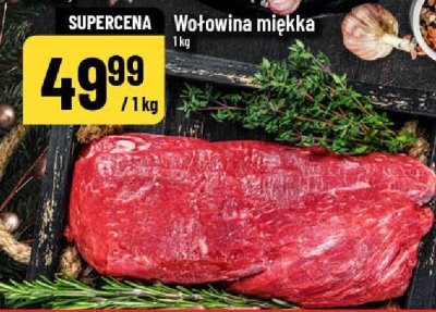 Wołowina miękka promocja w POLOmarket