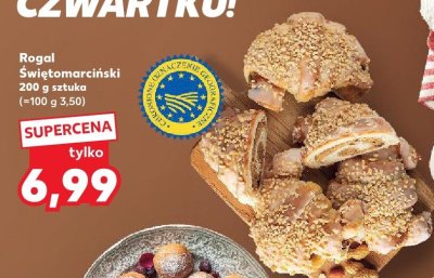 Rogal Świętomarciński promocja w Kaufland