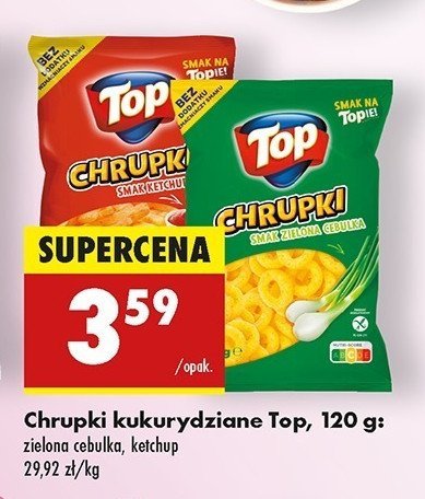 Chrupki ketchupowe Top (biedronka) promocja