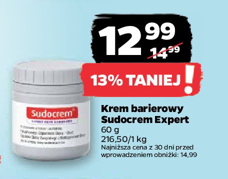 Krem barierowo-ochronny Sudocrem promocja
