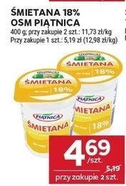 Śmietana 18% osm PIATNA promocja w Stokrotka