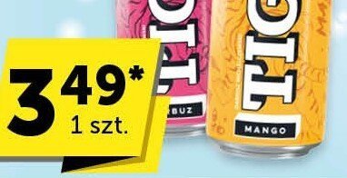 Napój energetyczny Tiger wybrane rodzaje promocja w Groszek