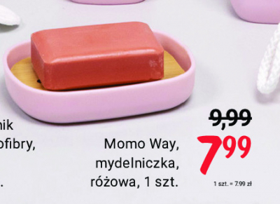 Mydelniczka różowa Momo way promocja