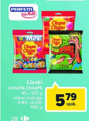 Lizaki mini z witaminą c Chupa chups mini promocja