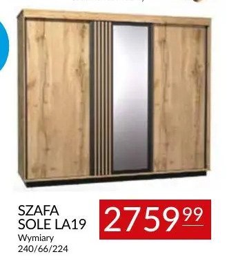 SZAFA SOLE LA19 promocja w Abra Meble