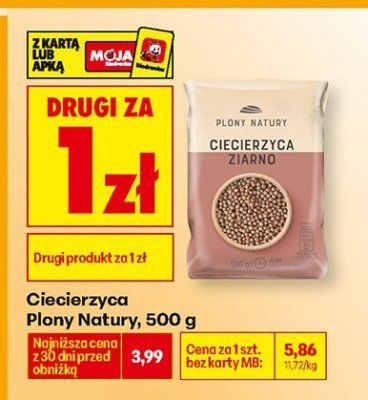 Ciecierzyca Płony Natury, 500 g promocja w Biedronka