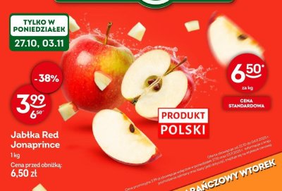 Jab艂ka red jonaprince polska promocja w 呕abka