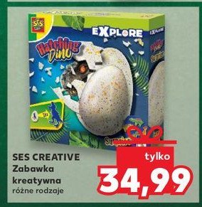 Dinozaur w jajku SES CREATIVE promocja w Kaufland