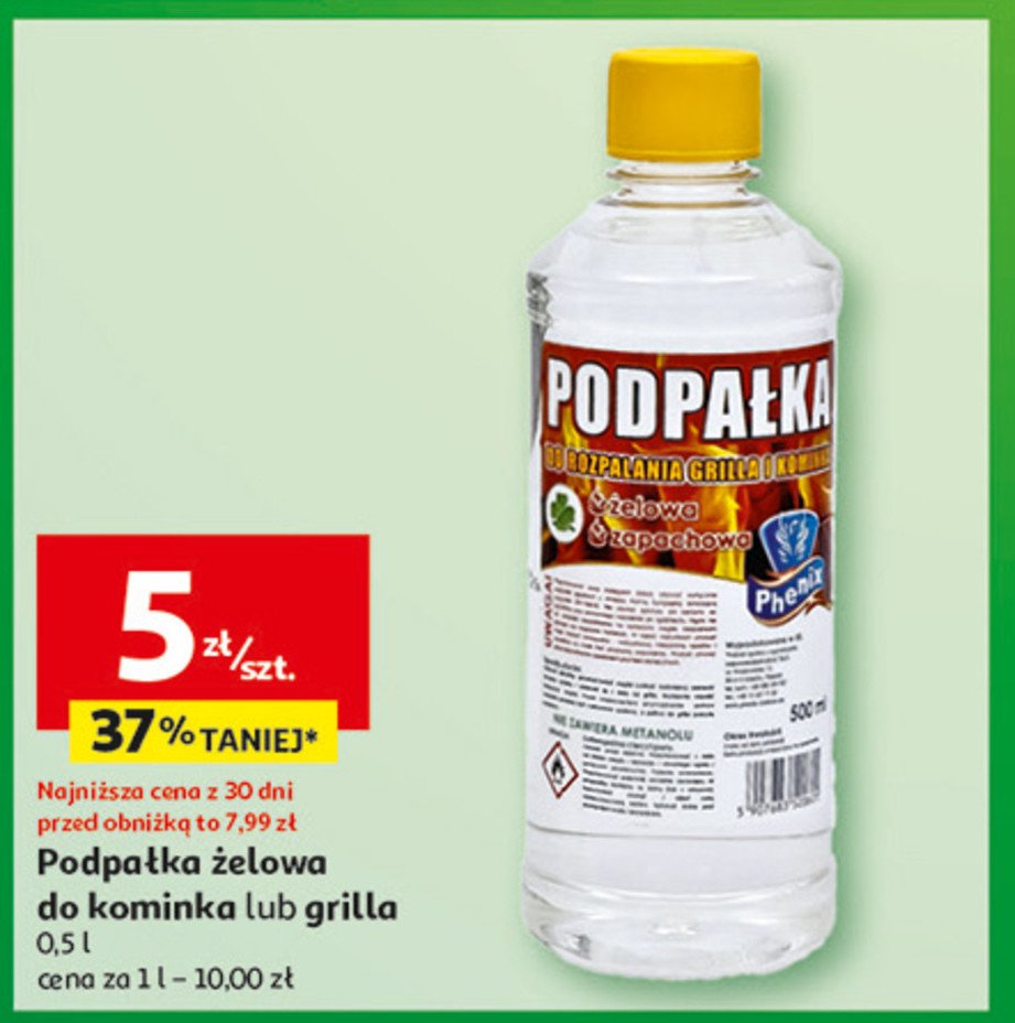 Podpałka żelowa do grilla Phenix promocja w Auchan